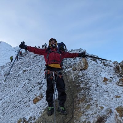 sendero nevado del Tolima